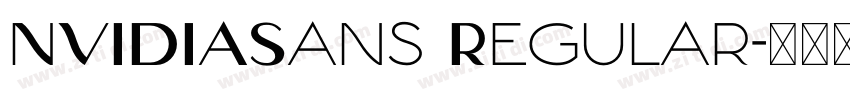 NVIDIASans Regular字体转换